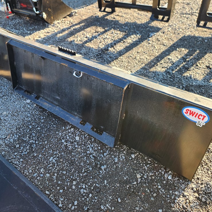 #853 • SWICT 84" SS MOUNT BUCKET