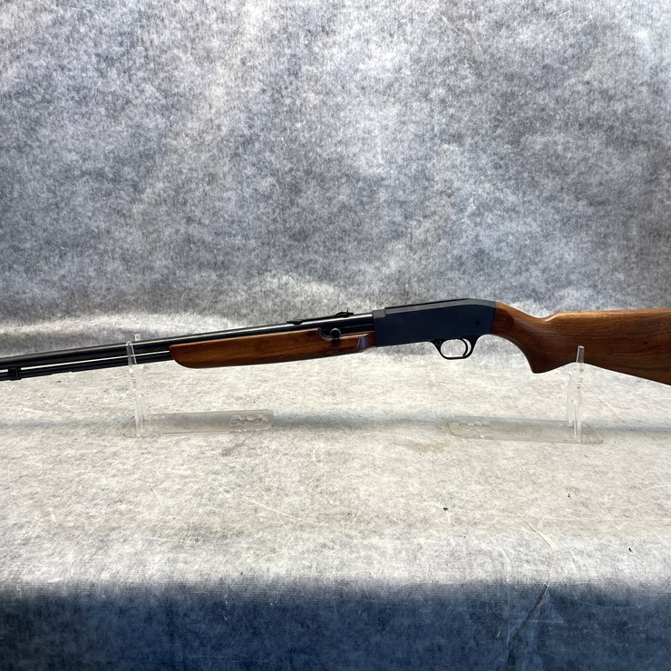 #8533 • J.C Higgins Model 28, 22LR Semi Automatic Rifle, SN: NSN (Princeton, MN)