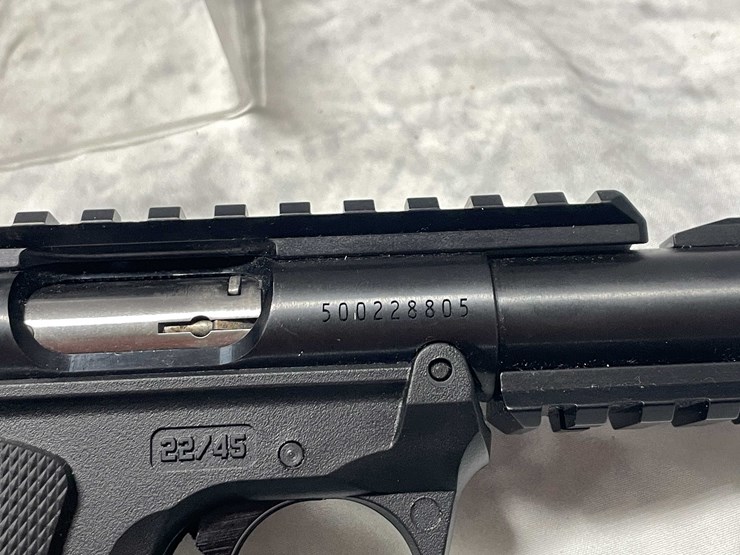 #5187-•-ruger-mark-4-22/45,-22-lr-semi-auto-pistol,-sn:-500228805,-(neenah,-wi)-image-20