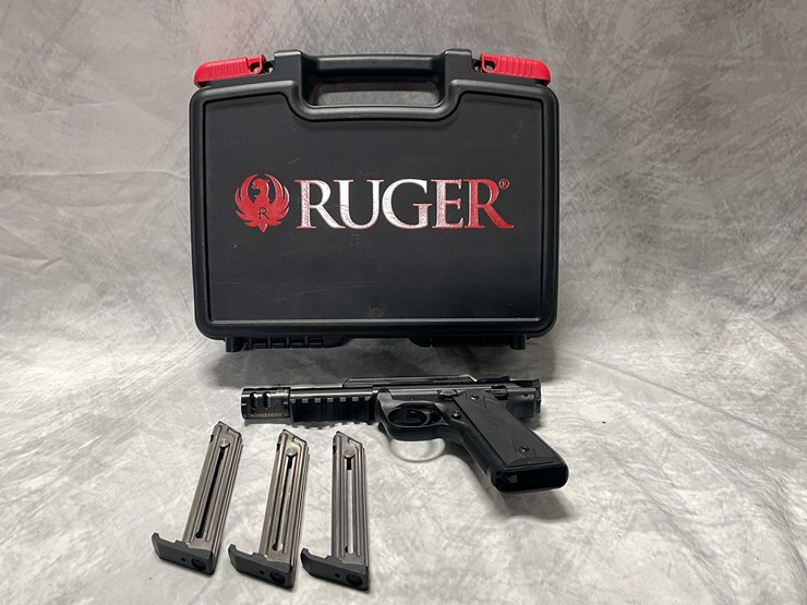 #5187-•-ruger-mark-4-22/45,-22-lr-semi-auto-pistol,-sn:-500228805,-(neenah,-wi)-image-1