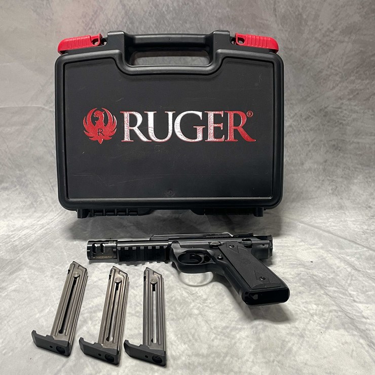 #5187 • Ruger Mark 4 22/45, 22 LR Semi-Auto Pistol, SN: 500228805, (Neenah, WI)