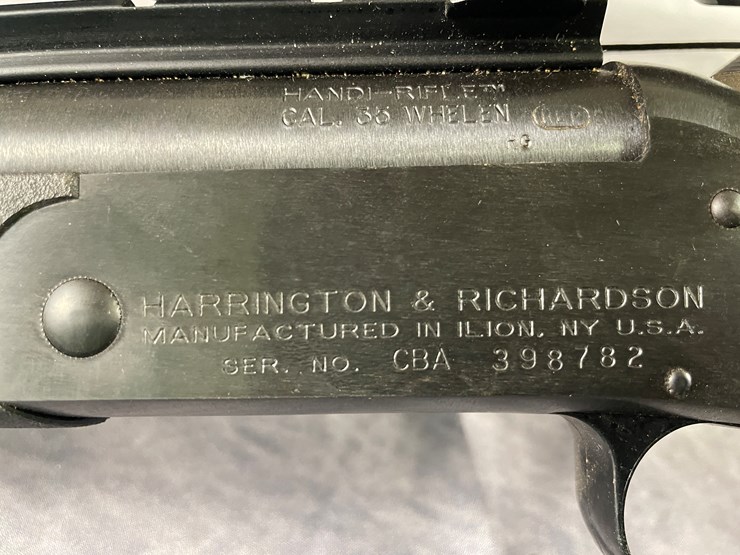 #2214-•-harrington-&-richardson-handi-rifle-.35-single-shot-rifle,-sn:-cba-398782,-(downing,-wi)-image-9