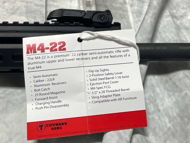 #8066-•-tippman-arms-m4-22,-22-lr-semi-auto-rifle,-sn:-2857,-(neenah,-wi)-image-33