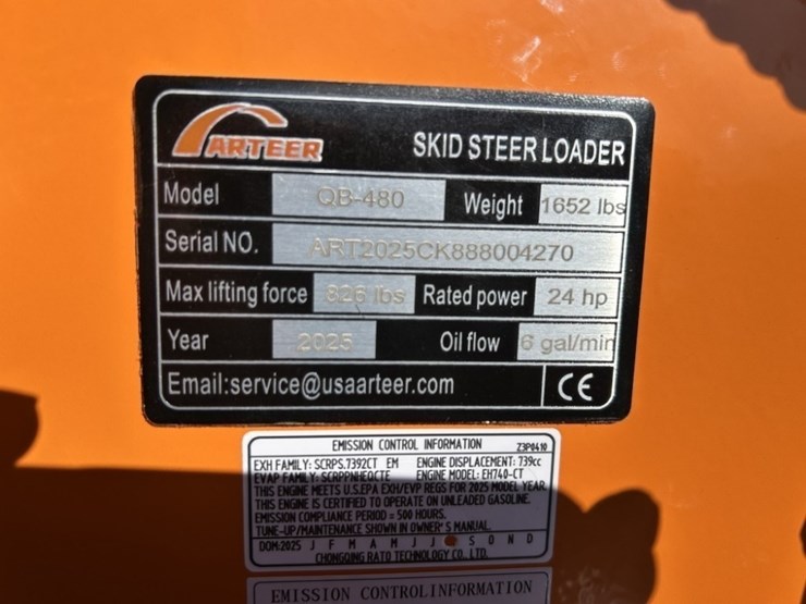 2025-arteer-qb-480-mini-compact-track-loader-image-19