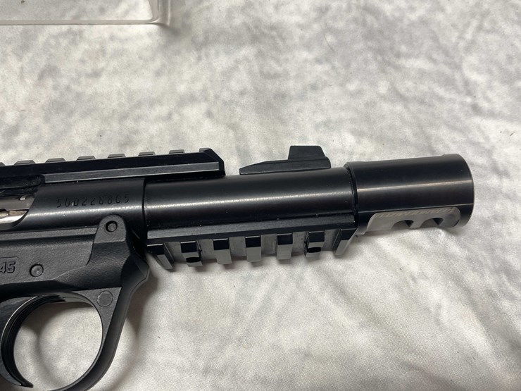 #5187-•-ruger-mark-4-22/45,-22-lr-semi-auto-pistol,-sn:-500228805,-(neenah,-wi)-image-8