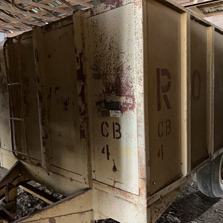 PEANUT TRAILER, SINGLE AXLE