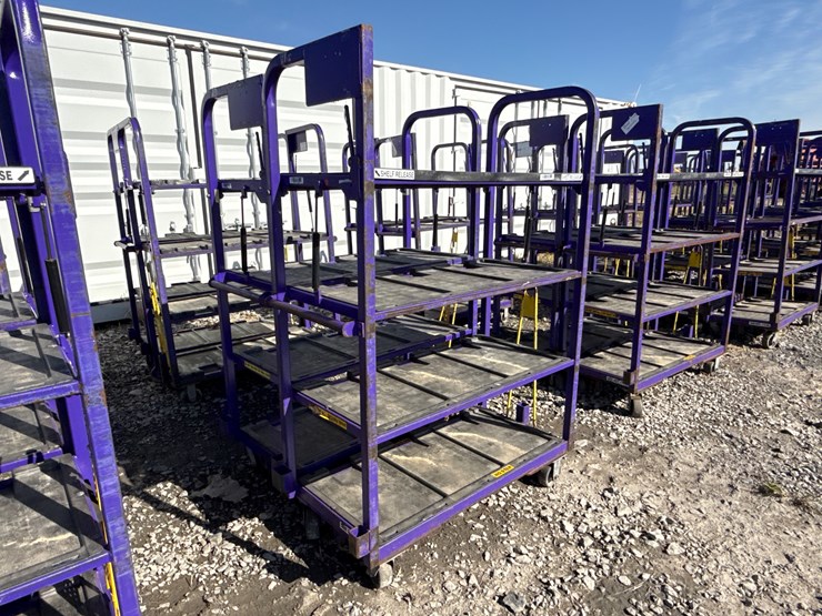 #28440-•-lot-of-(2)-industrial-warehouse-carts-image-3