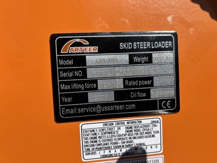 2025-arteer-qb-480-mini-compact-track-loader-image-19