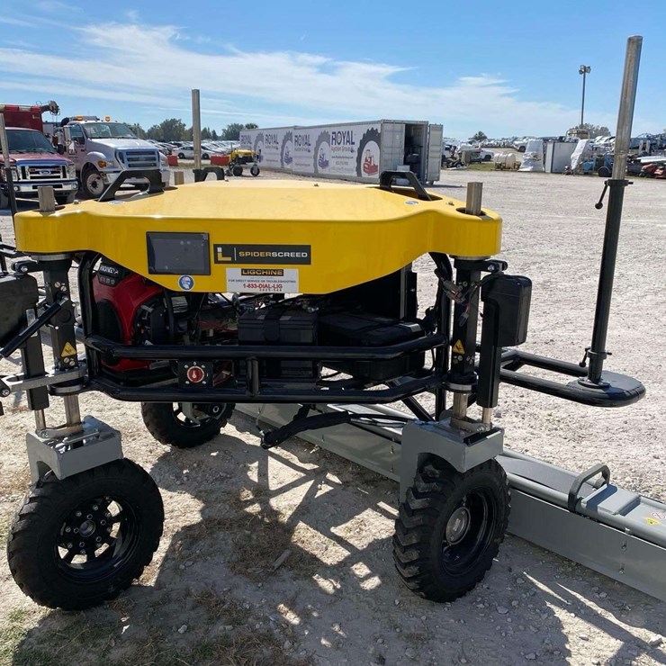 2025 Ligchine Spiderscreed Concrete Screed