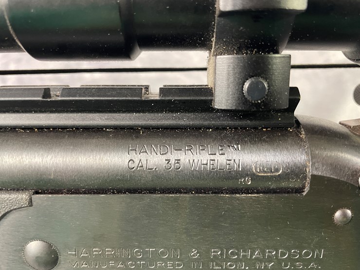 #2214-•-harrington-&-richardson-handi-rifle-.35-single-shot-rifle,-sn:-cba-398782,-(downing,-wi)-image-10