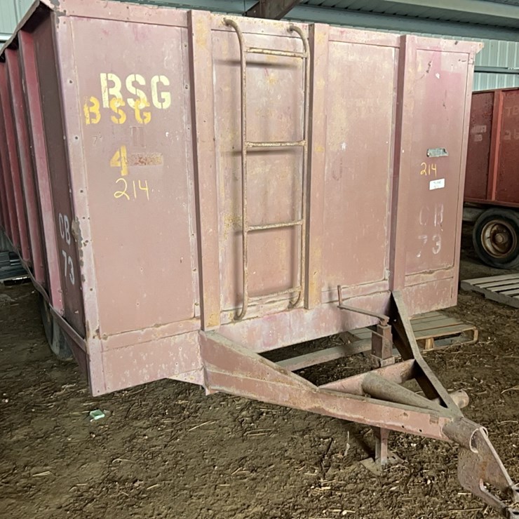 PEANUT TRAILER, SINGLE AXLE