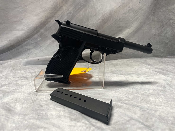 #5184-•-walther-p1,-9mm-luger-semi-auto-pistol,-sn:-102905w7.88,-(neenah,-wi)-image-1