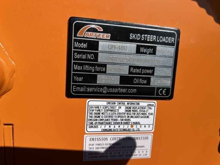 2025-arteer-qb-480-mini-compact-track-loader-image-19