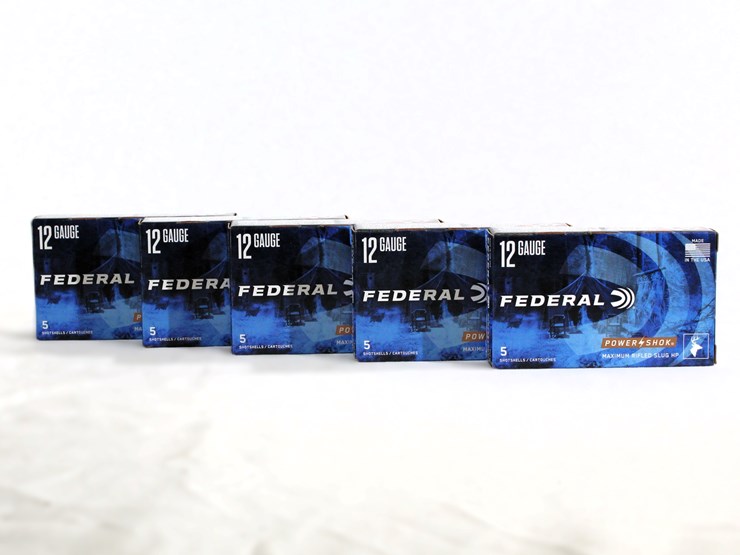 #475-•-(5)-boxes-federal-powershok-5-shell-12-ga-ammo-image-1