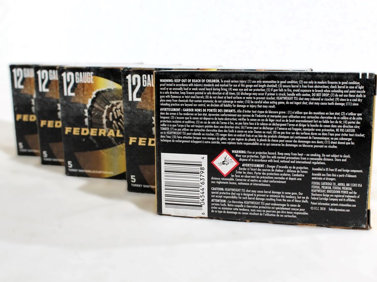 #495-•-(5)-boxes-12-ga-federal-turkey-shot-ammo-image-3