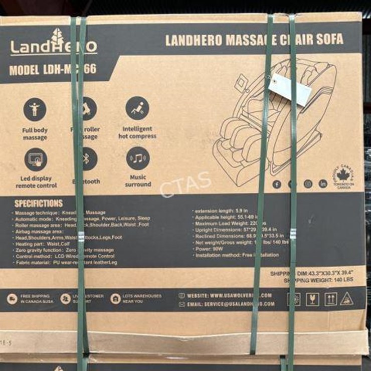 #197 • Land Hero Massage Chair Sofa