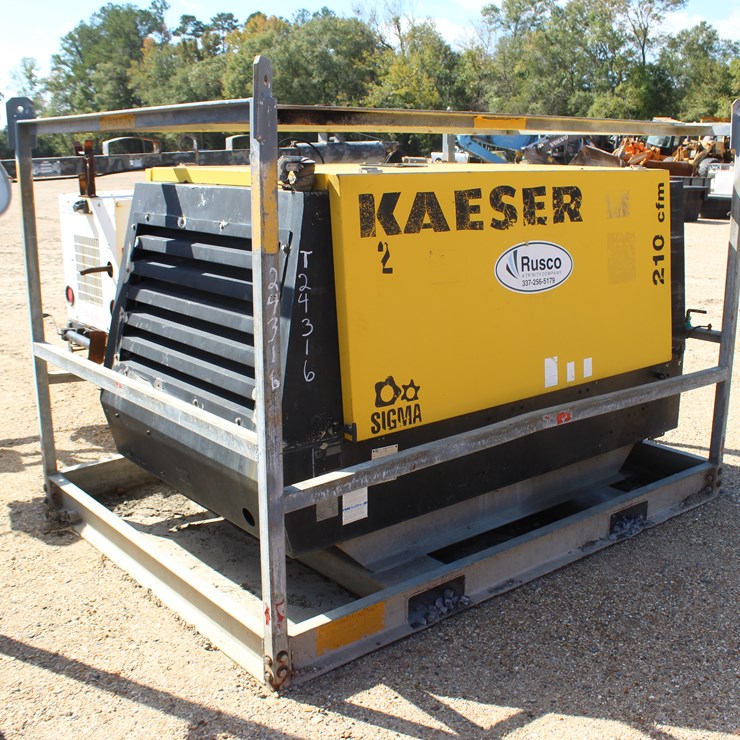 #2770 • 2008 KAESER 210 COMPRESSOR