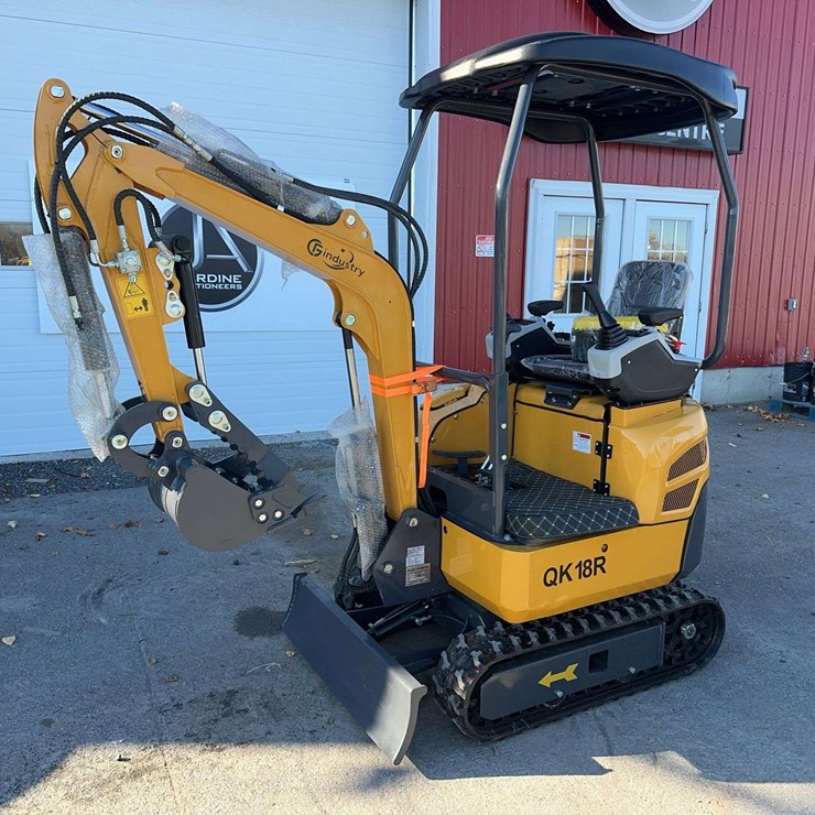 2025 CFG QK18R Mini Excavator