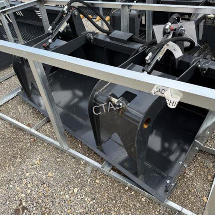 #88 • 72" Heavy Duty Grapple For Skid Steer