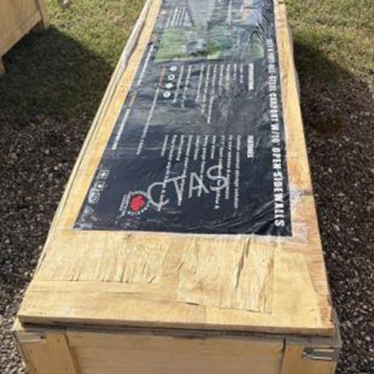 #9 • 11'x19' All-Steel Carport w/ 10' Open Side Walls