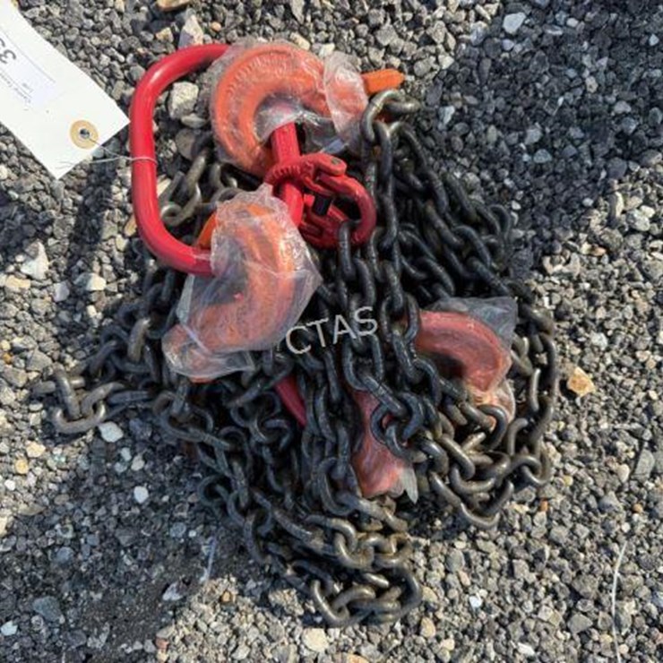 #35 • (2) 5/16" 7' G80 Double Chain Sling