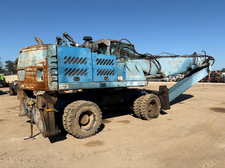 #2595-•-terex-fuchs-340-material-handler-|-for-parts-&-repair-image-4