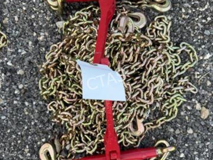 #42-•-(4)-5/16"-20'-chains-&-(2)-5,400-lb-boomers-image-1