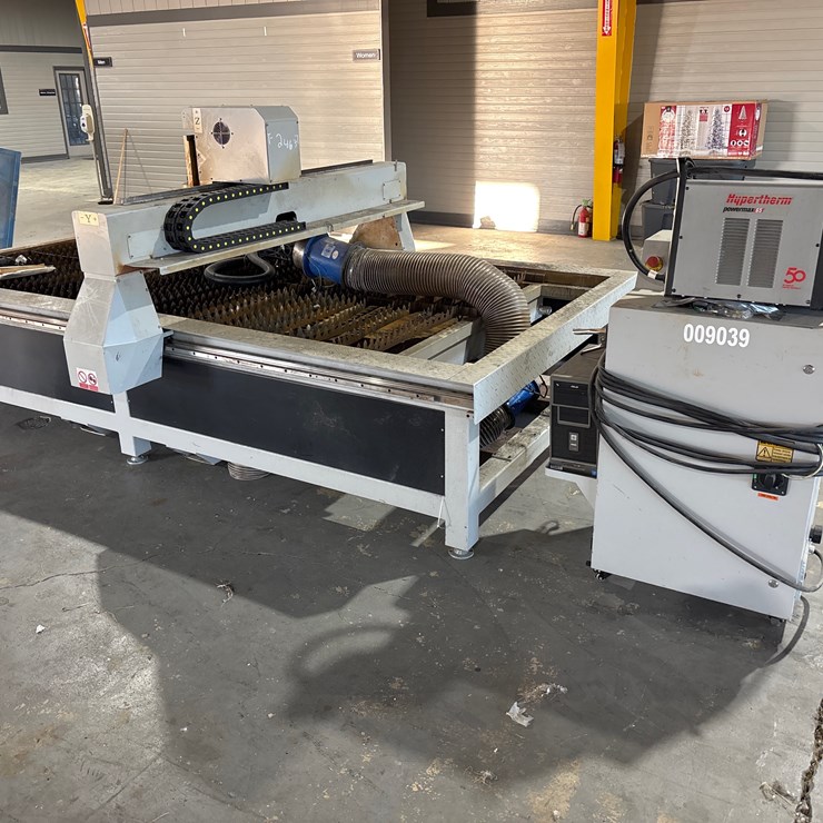 #2753 • TECHNO CNC SYSTEM HYPERTHERM PLASMA CUTTER