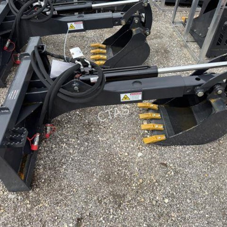 #98 • Bigarm Backhoe For Skid Steer - Model: BH-12-72D