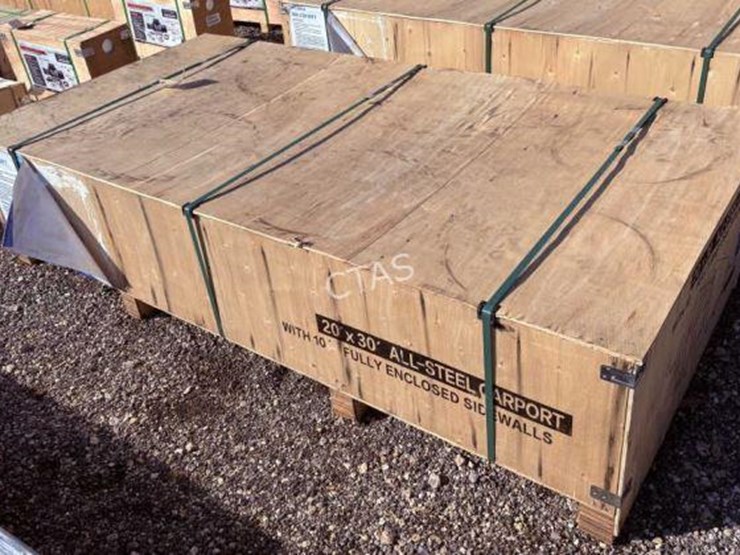 #24-•-20'-x-30'-all-steel-carport-w/-enclosed-side-walls-image-5