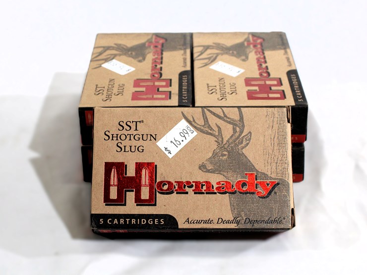 #512-•-(5)-boxes-hornaday-12-ga-sst-shotgun-slug-ammo-image-2