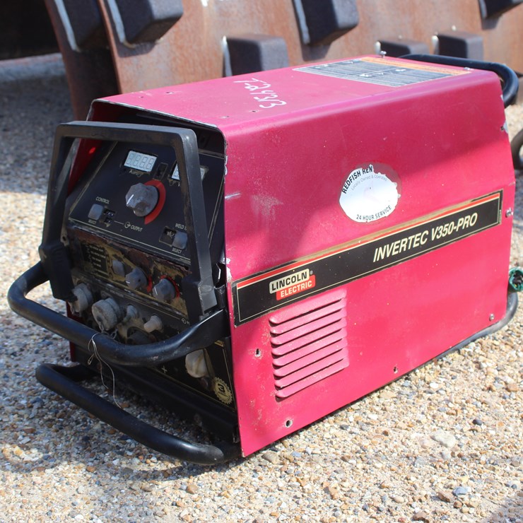 #2766 • LINCOLN V350 PRO WELDING MACHINE
