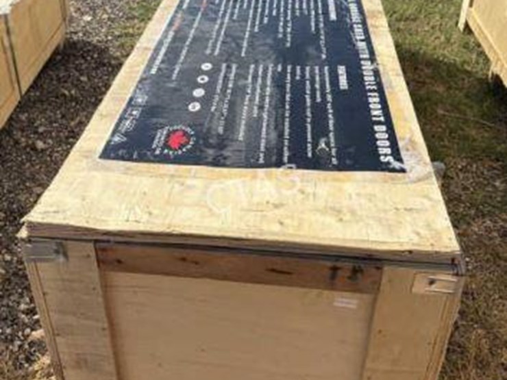 #7-•-11'-x-19'-metal-garage-shed-w/-double-front-doors-image-2