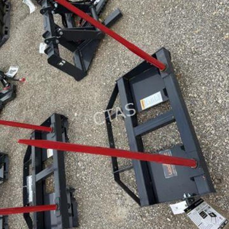 #82 • Skid Steer Bale Spears - Model: BS-12-2500G