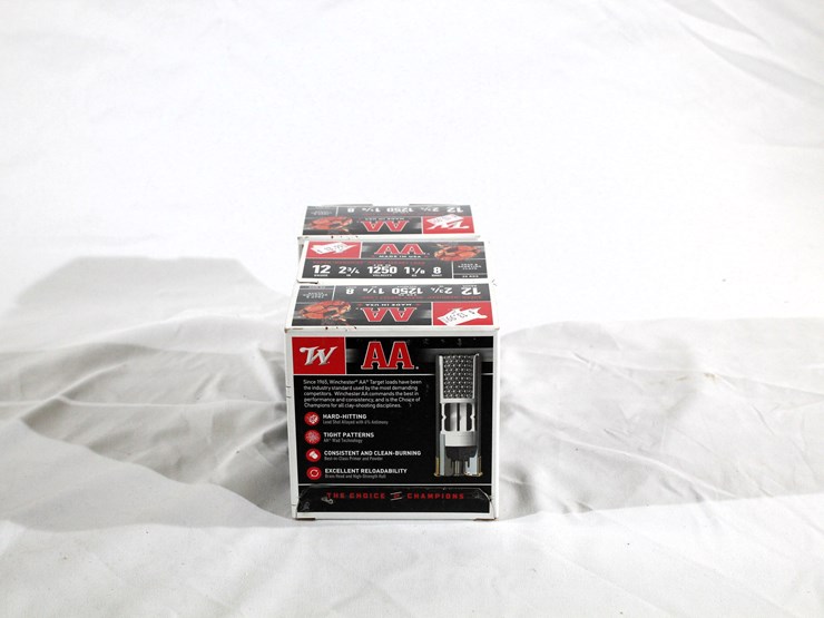 #450-•-(3)-boxes-winchester-aa-12-ga-2-3/4-in-1250-fps-8-shot-ammo-image-4
