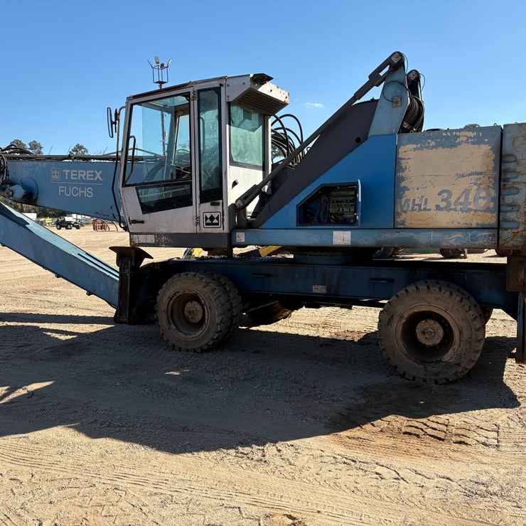 #2595 • TEREX FUCHS 340 MATERIAL HANDLER | FOR PARTS & REPAIR