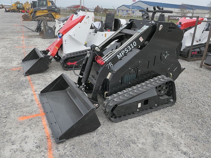 new-mr-machpro-mps310-track-mini-skidsteer,-sn:mp20250510110,-gas,-dual-pum-image-1