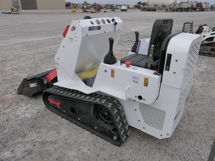 shandong-lp630-ride-on-crawler-mini-skidsteer,-sn:20250811057,-b&s-13hp-gas-image-2