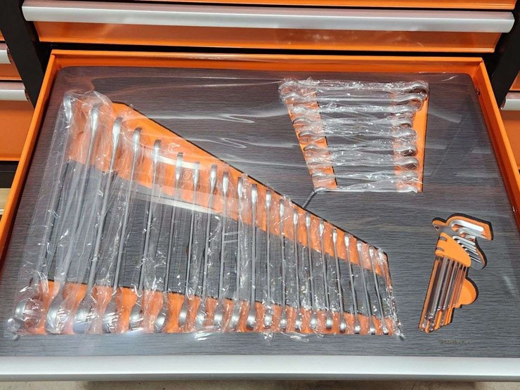 wheeled-tool-cabinet,-16-drawers,-492pc-tools-(orange-&-black)-image-6