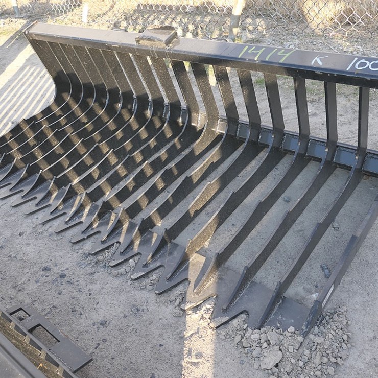 76'' Skeleton Bucket, fits Skidsteer QT (unused) (tax)