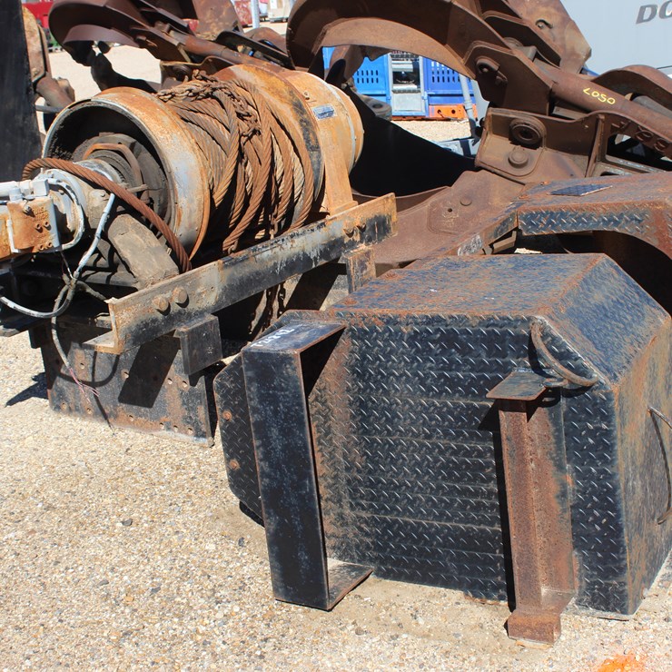 #2799 • TULSA RUFNEK 50 TON HYDRAULIC WINCH