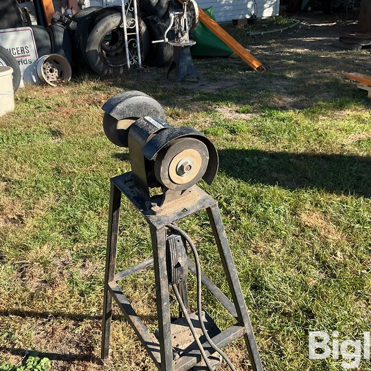 Electric Grinder On Stand