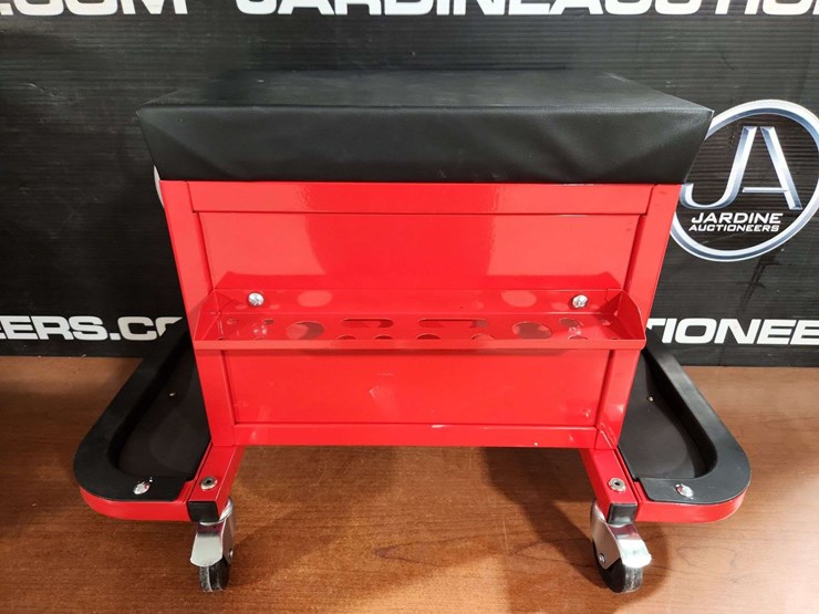 wheeled-stool-tool-box,-3-drawers,-magnetic-trays-image-2