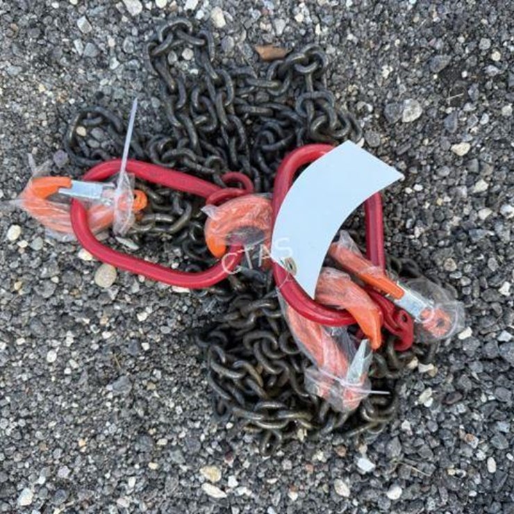 #37 • (2) 5/16" 7' G80 Double Chain Sling