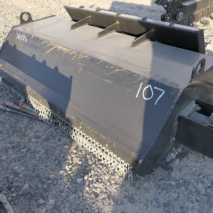 GIYI 57'' Flail Mower, fits Skidsteer QT (unused) (tax)