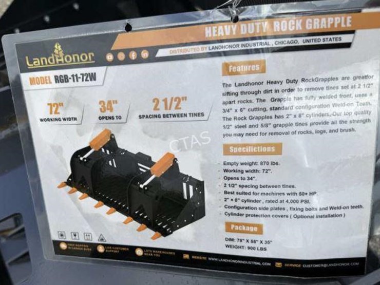 #87-•-72"-heavy-duty-rock-grapple-for-skid-steer-image-4