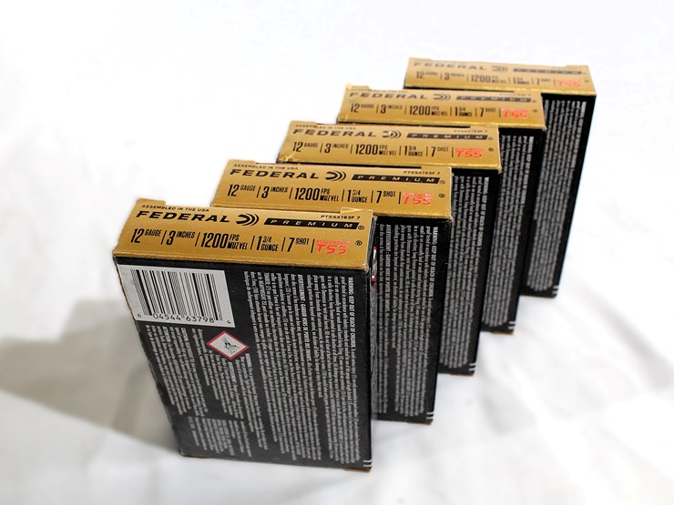 #493-•-(5)-boxes-12-ga-federal-turkey-shot-ammo-image-4