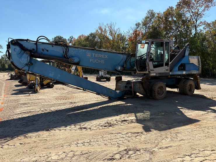 #2595-•-terex-fuchs-340-material-handler-|-for-parts-&-repair-image-2