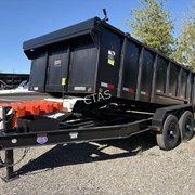 #152 • 2024 Chuy's C-5 14' Bumper Pull Dump Trailer