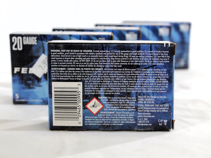 #479-•-(5)-boxes-federal-powershok-20-ga-rifle-slug-ammo-image-2